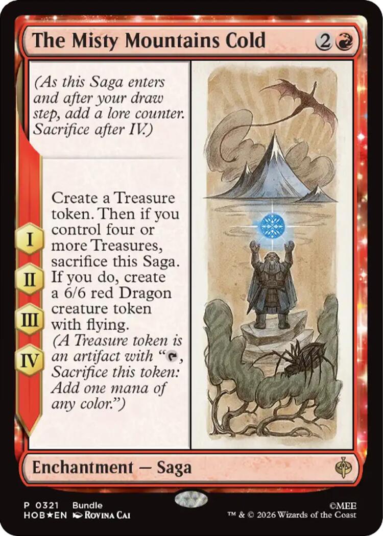 The Misty Mountains Cold [The Hobbit Promos] | Devastation Store
