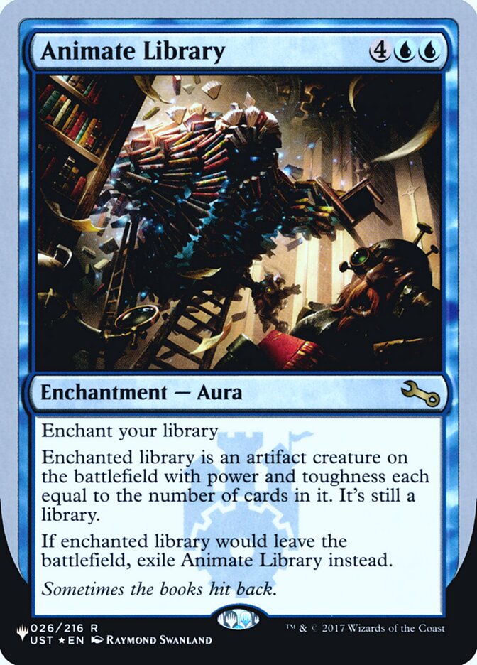 Animate Library (Unfinity Foil Edition) [The List] | Devastation Store