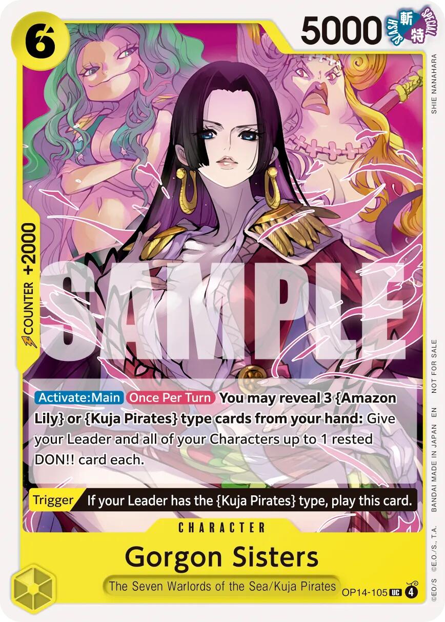 Gorgon Sisters (Tournament Pack 2026 Vol. 3) [One Piece Promotion Cards] | Devastation Store