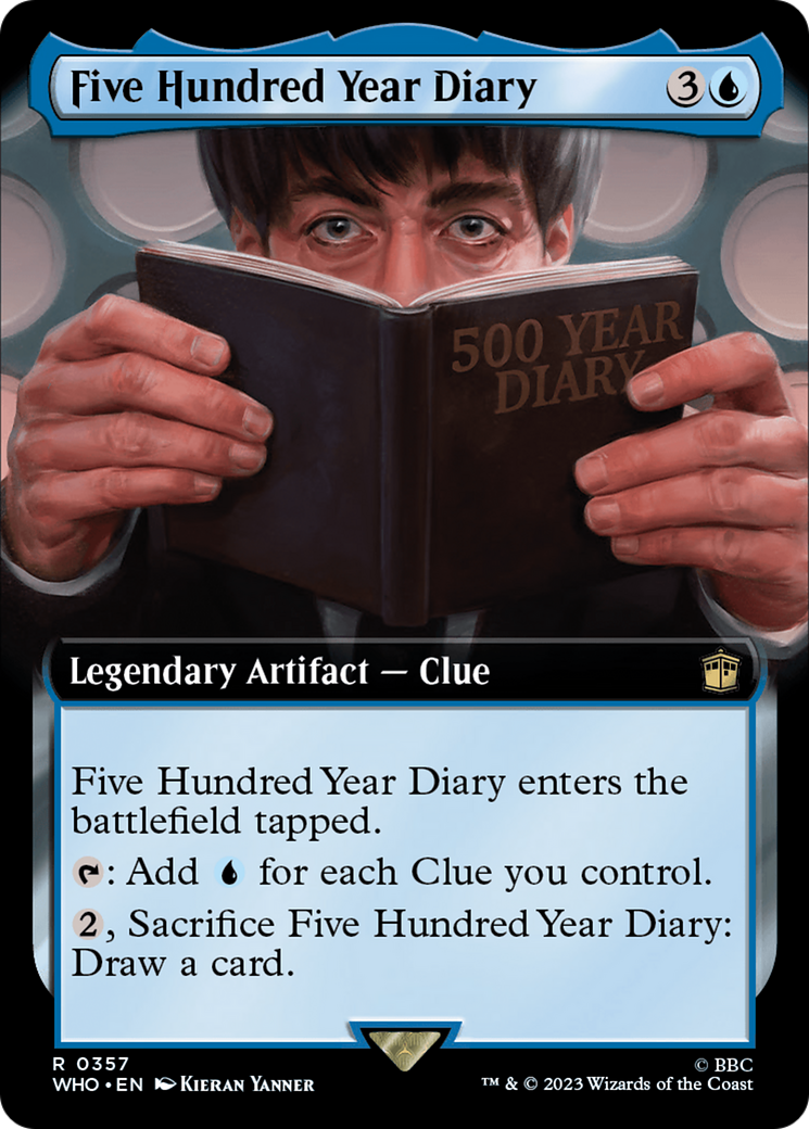 Five Hundred Year Diary (Extended Art) [Doctor Who] | Devastation Store