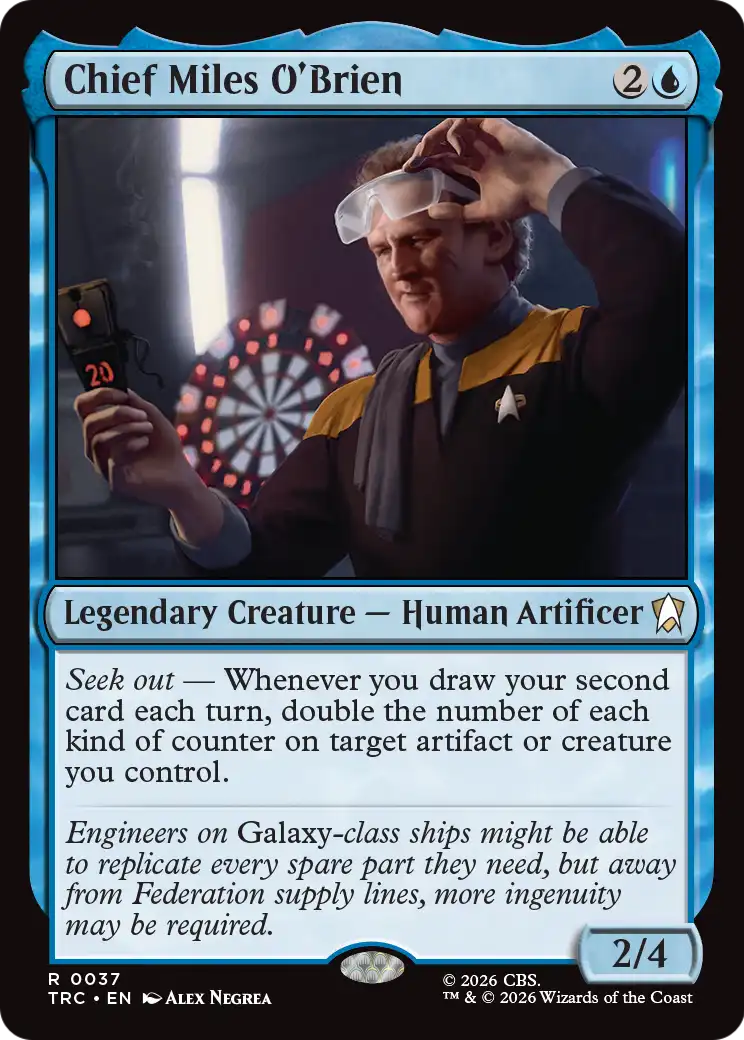 Chief Miles O'Brien (Surge Foil) [Star Trek Commander] | Devastation Store