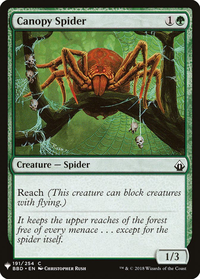 Canopy Spider [Mystery Booster] | Devastation Store