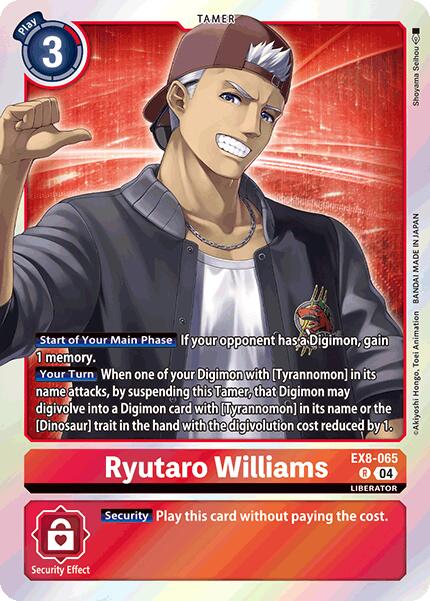 Ryutaro Williams [EX8-065] [Limited Card Pack -Final Crest-] | Devastation Store