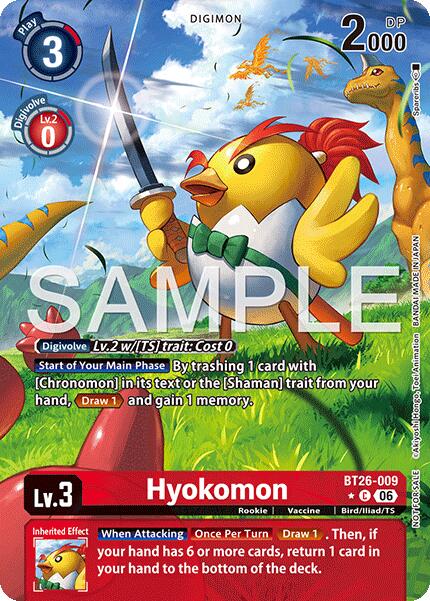 Hyokomon [BT26-009] (Alternate Art) [Timeless Bonds] | Devastation Store