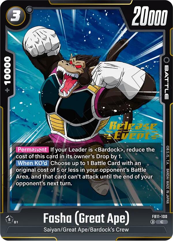 Fasha (Great Ape) [Brightness of Hope Release Event Cards] | Devastation Store