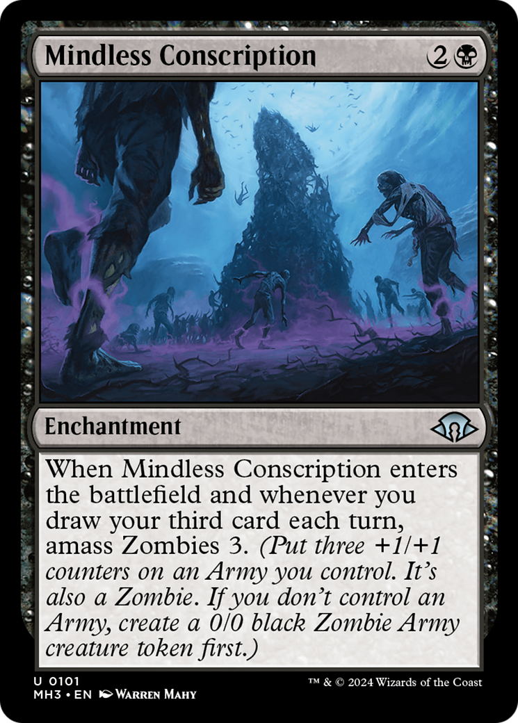 Mindless Conscription [Modern Horizons 3] | Devastation Store