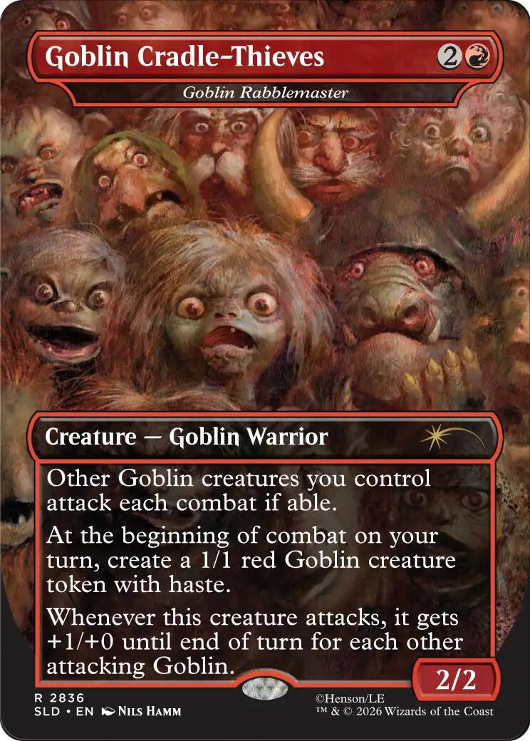 Goblin Cradle-Thieves - Goblin Rabblemaster [Secret Lair Drop Series] | Devastation Store