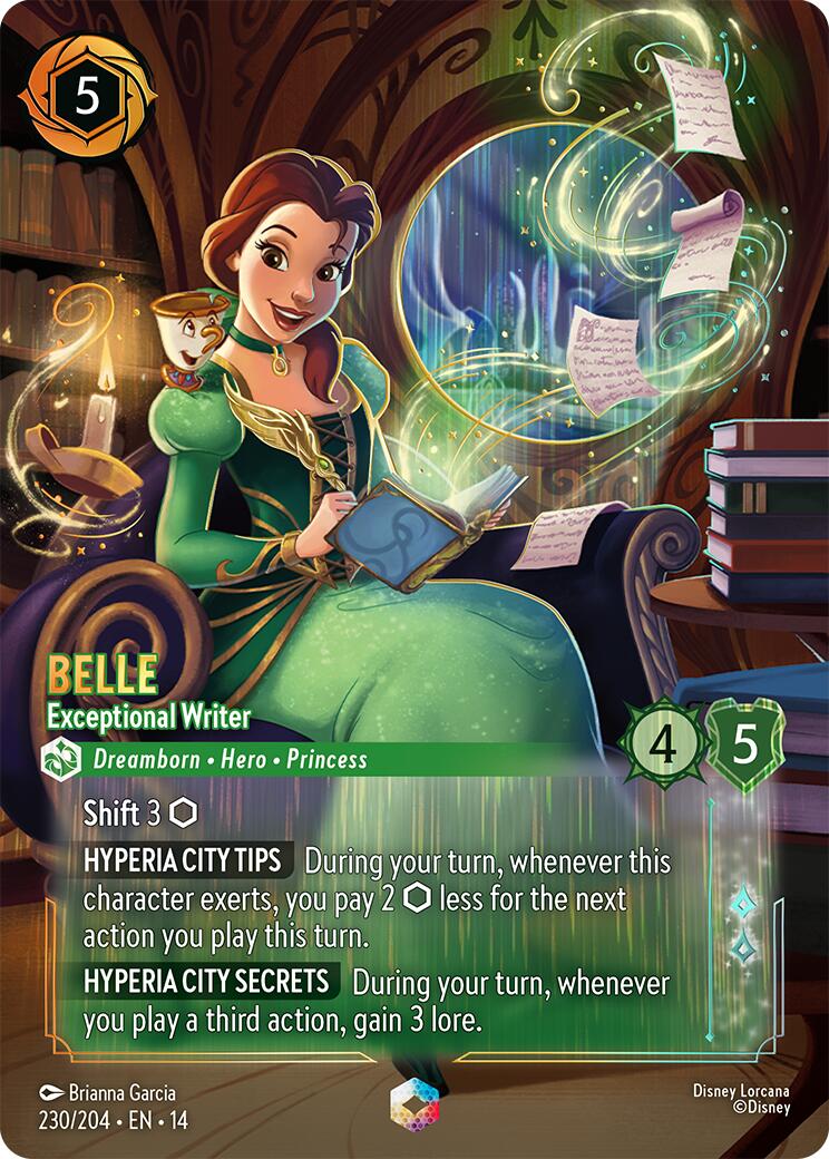 Belle - Exceptional Writer (Enchanted) (230/204) [Hyperia City] | Devastation Store