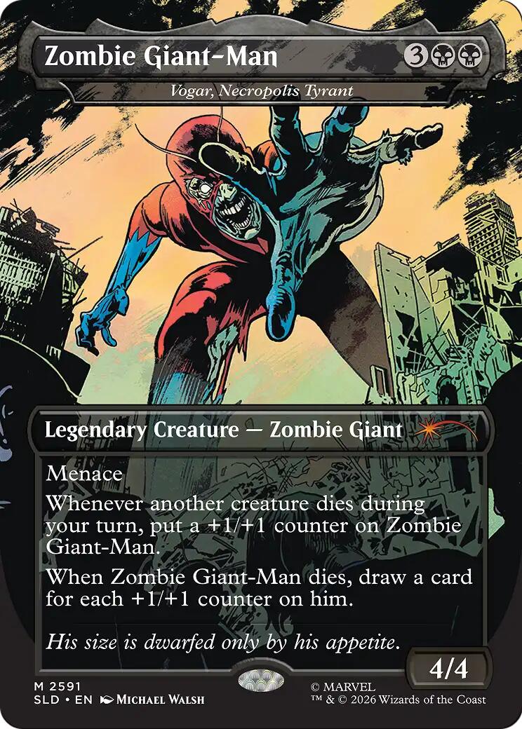 Zombie Giant-Man - Vogar, Necropolis Tyrant [Secret Lair Drop Series] | Devastation Store