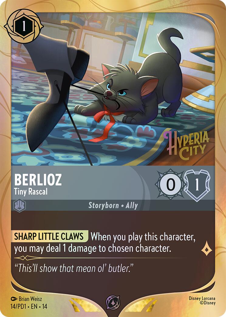 Berlioz - Tiny Rascal (14) [Promo Cards] | Devastation Store