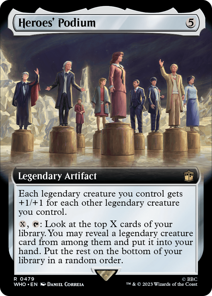 Heroes' Podium (Extended Art) [Doctor Who] | Devastation Store