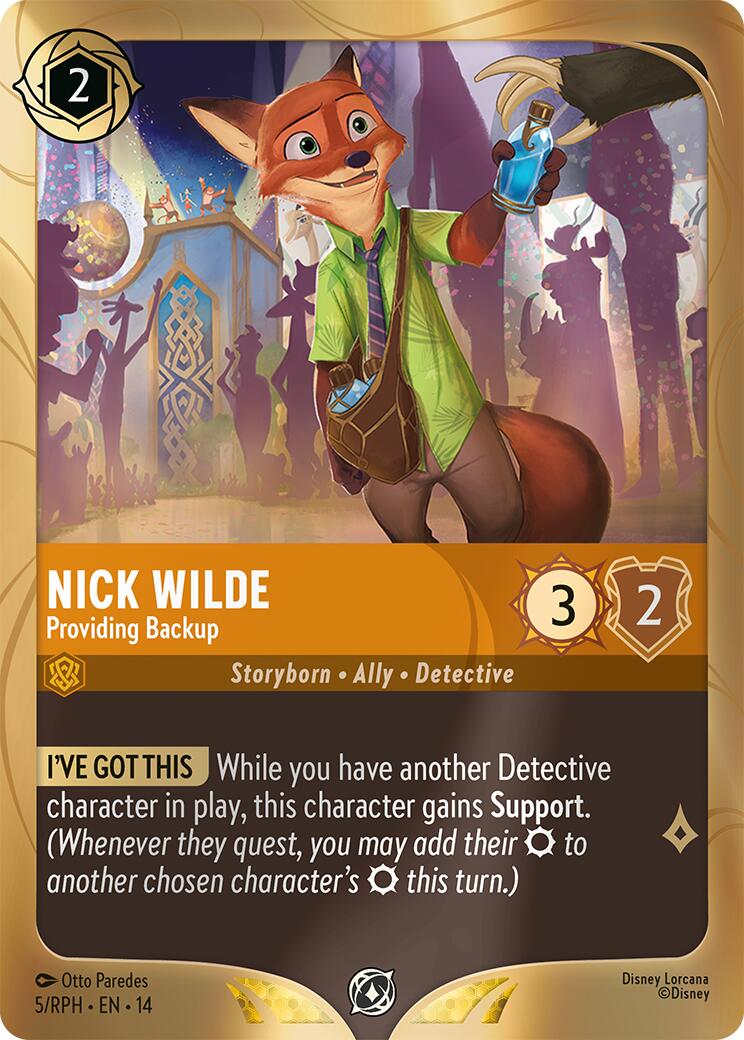 Nick Wilde - Providing Backup (5) [Promo Cards] | Devastation Store
