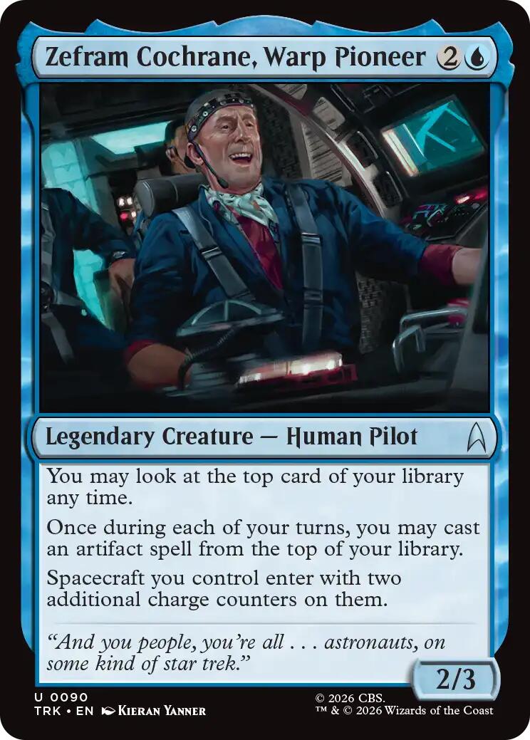 Zephram Cochrane, Warp Pioneer [Star Trek] | Devastation Store