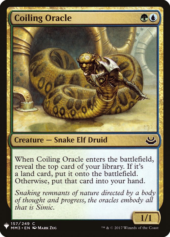 Coiling Oracle [Mystery Booster] | Devastation Store