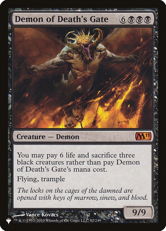 Demon of Death's Gate [The List] | Devastation Store