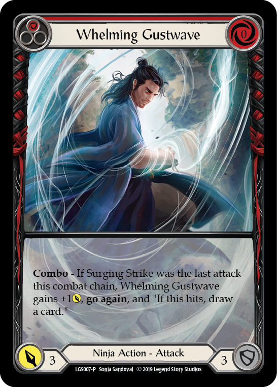 Whelming Gustwave (Red) [LGS007-P] (Promo)  1st Edition Normal | Devastation Store