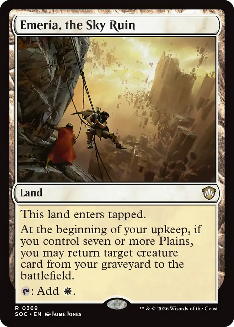 Emeria, the Sky Ruin [Secrets of Strixhaven Commander] | Devastation Store