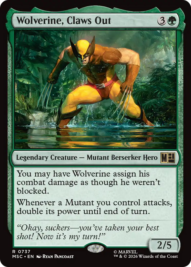 Wolverine, Claws Out [Marvel Super Heroes Commander] | Devastation Store