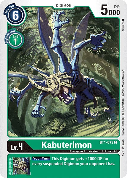 Kabuterimon [BT1-073] (Official Tournament Pack Vol.3) [Release Special Booster Promos] | Devastation Store