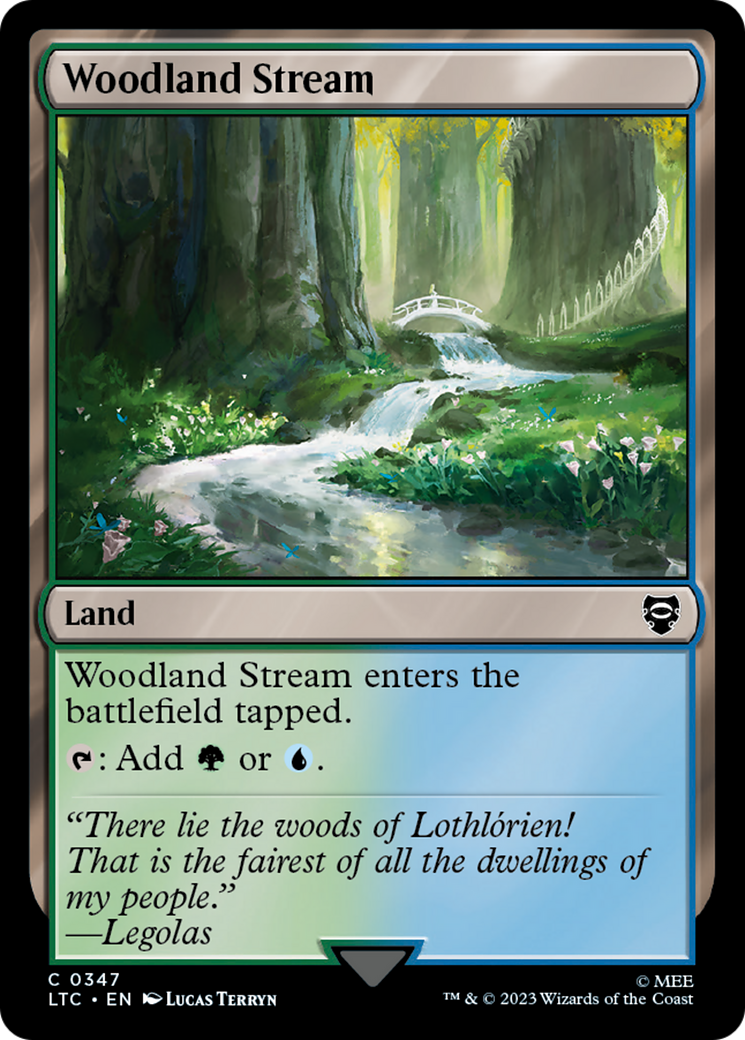 Woodland Stream [The Lord of the Rings: Tales of Middle-Earth Commander] | Devastation Store