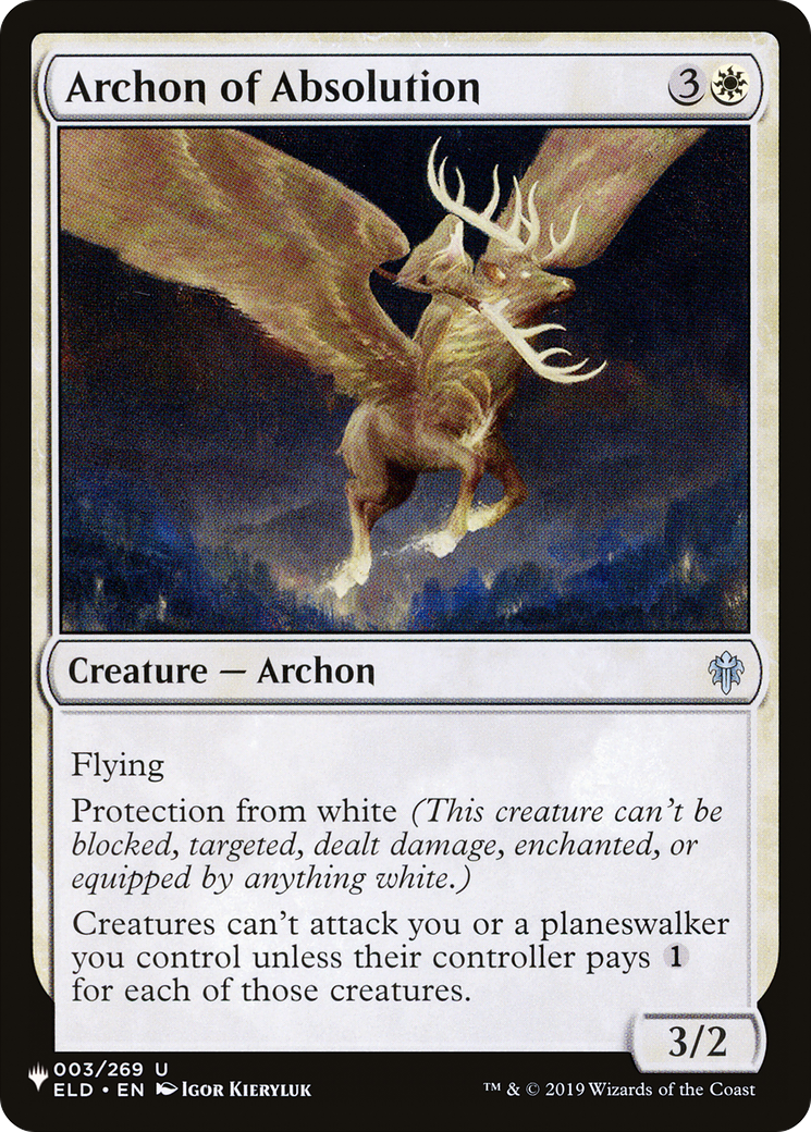 Archon of Absolution [The List Reprints] | Devastation Store