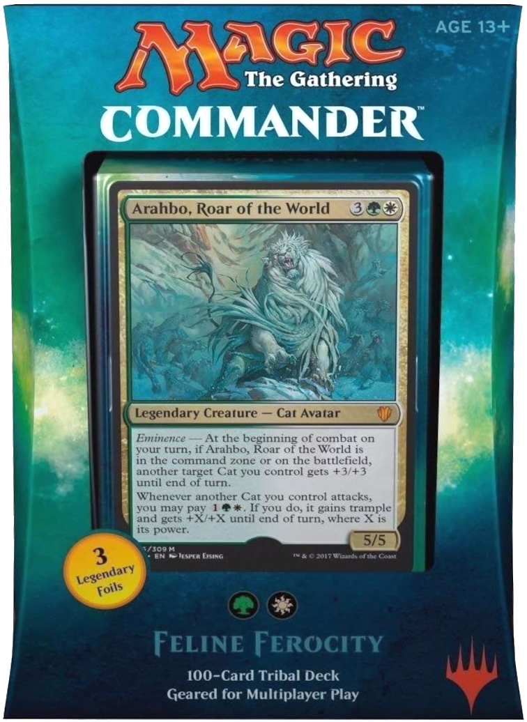 Commander 2017 - Commander Deck (Feline Ferocity) | Devastation Store