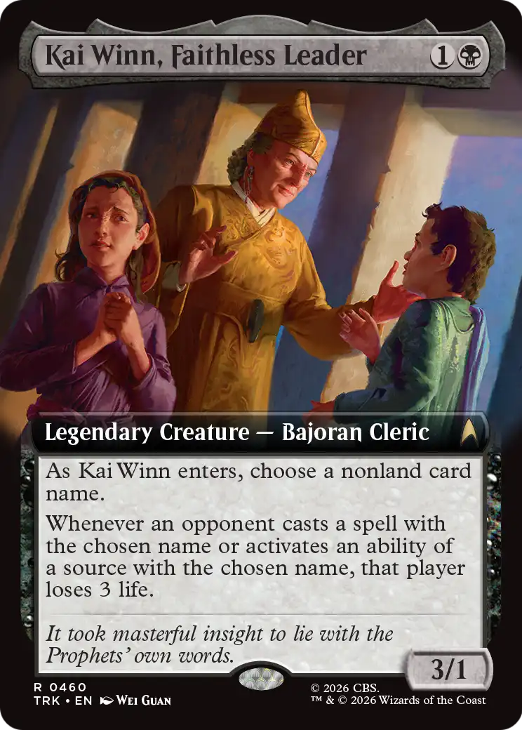 Kai Winn, Faithless Leader (Extended Art) [Star Trek] | Devastation Store