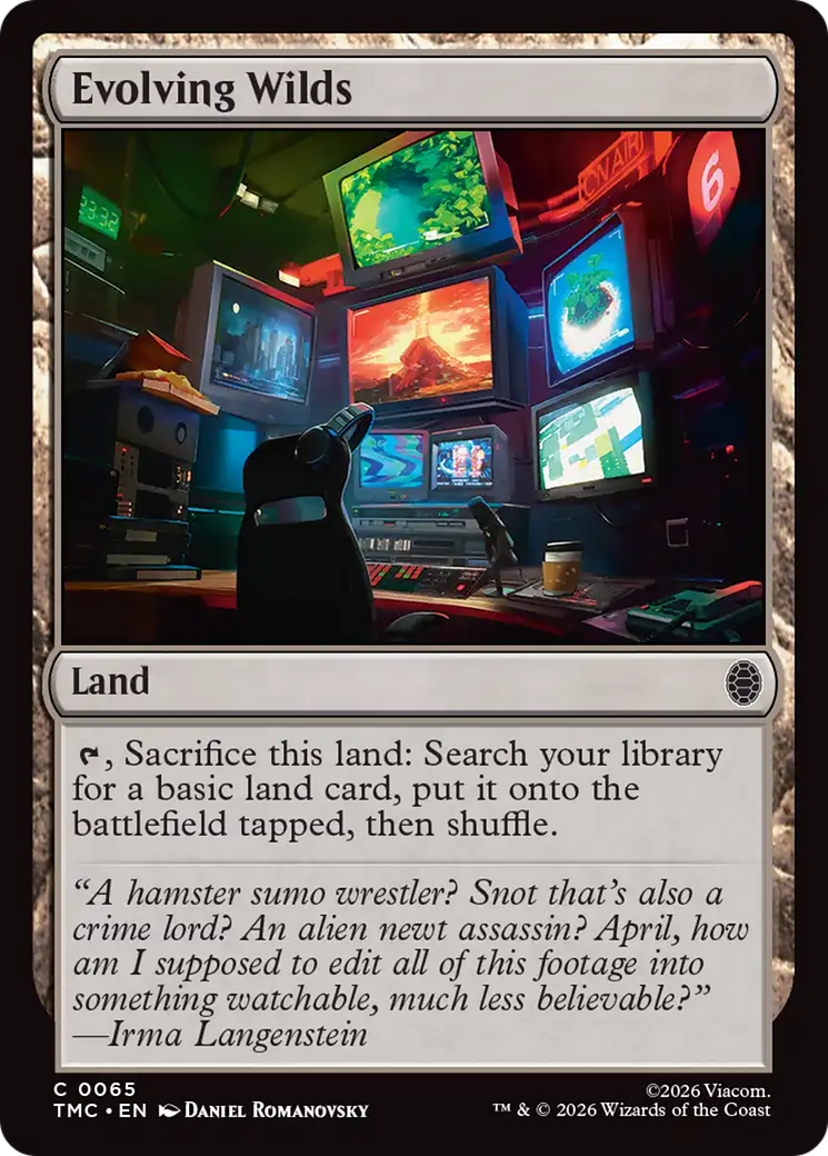 Evolving Wilds [Teenage Mutant Ninja Turtles Commander] | Devastation Store