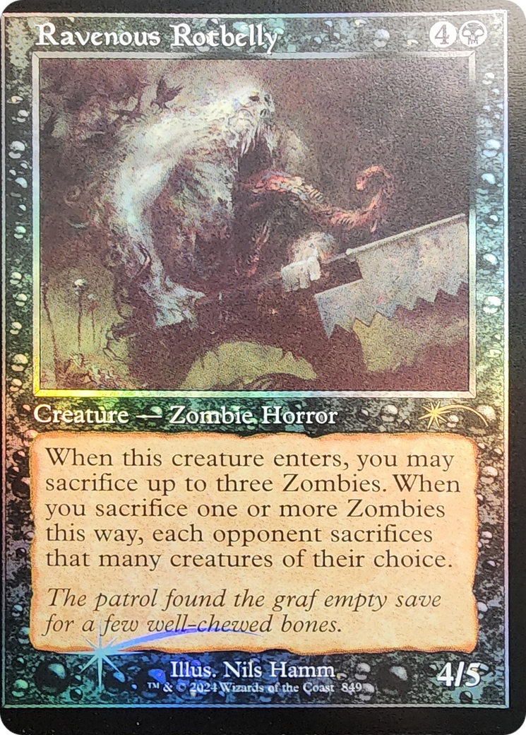 Ravenous Rotbelly (Retro Frame) [Secret Lair Drop Series] | Devastation Store