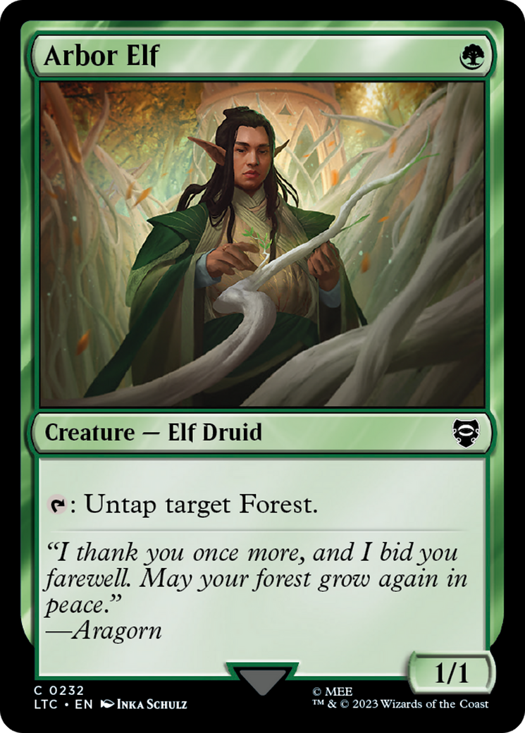 Arbor Elf [The Lord of the Rings: Tales of Middle-Earth Commander] | Devastation Store