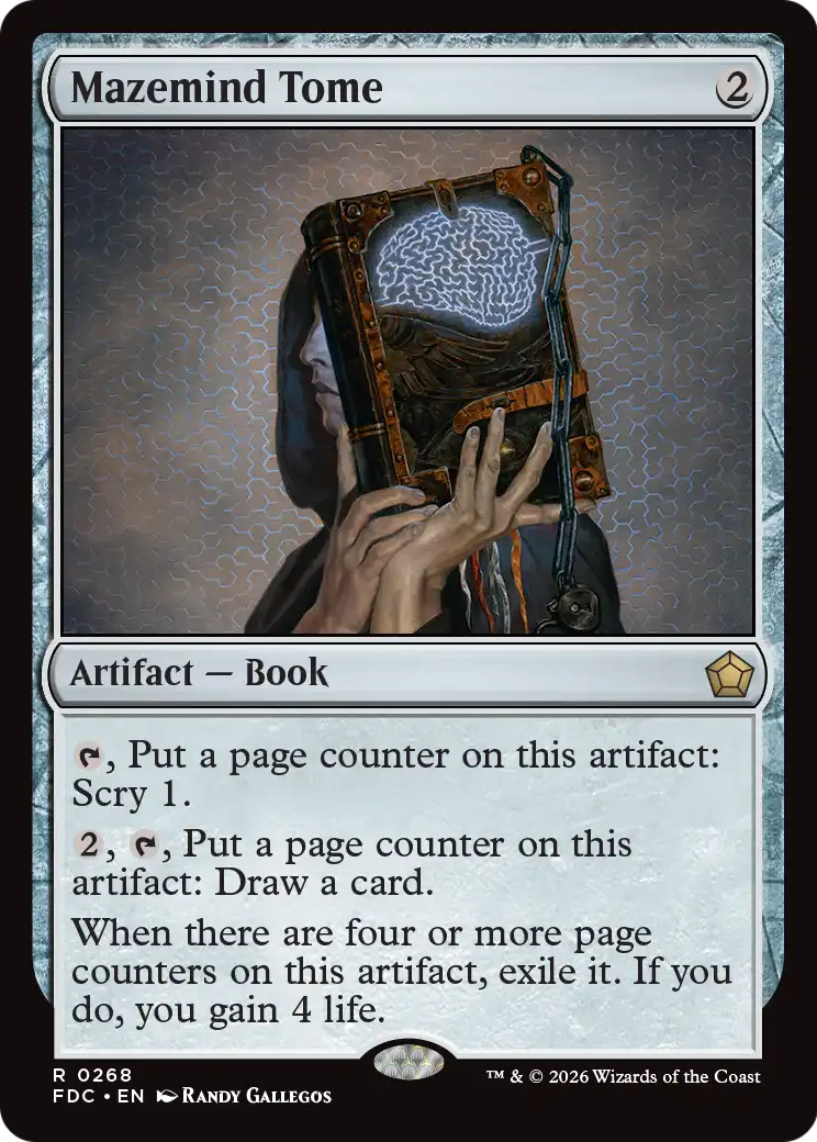 Mazemind Tome [Foundations Commander] | Devastation Store