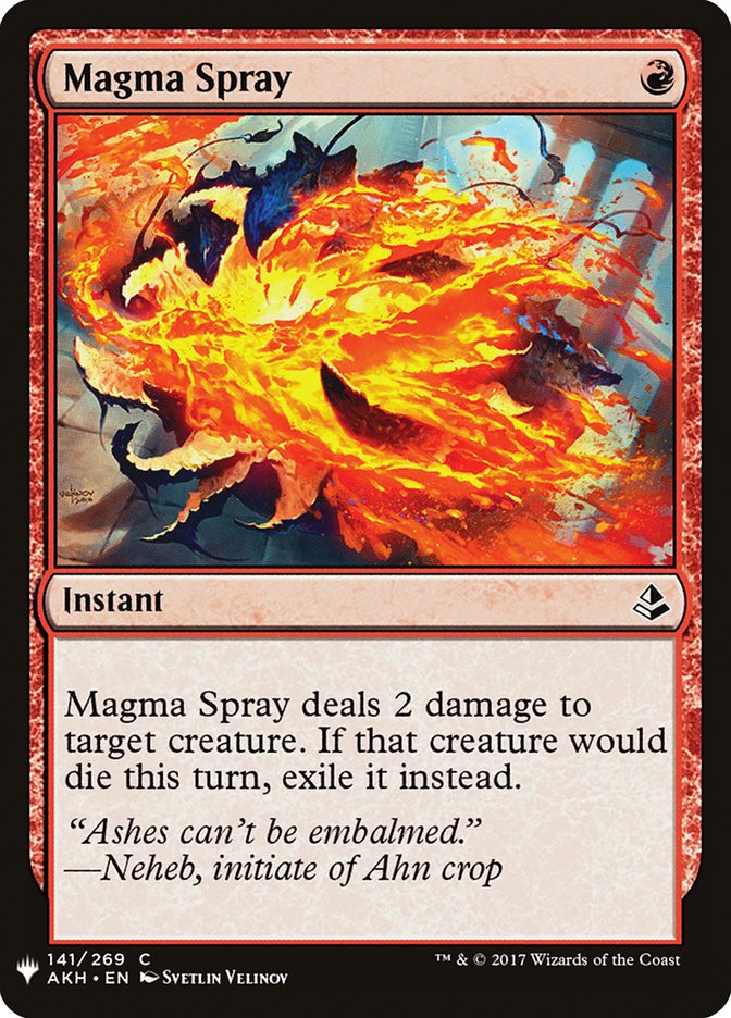 Magma Spray [Mystery Booster] | Devastation Store