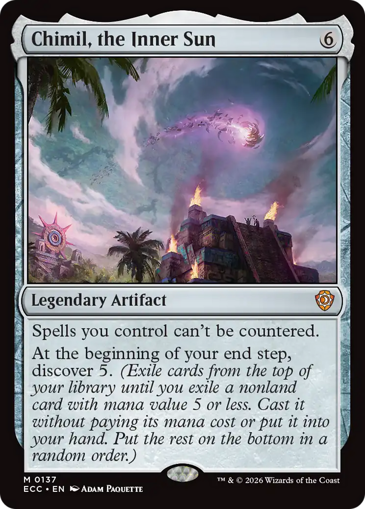 Chimil, the Inner Sun [Lorwyn Eclipsed Commander] | Devastation Store
