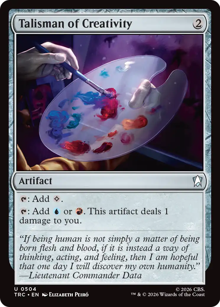 Talisman of Creativity (Surge Foil) [Star Trek Commander] | Devastation Store