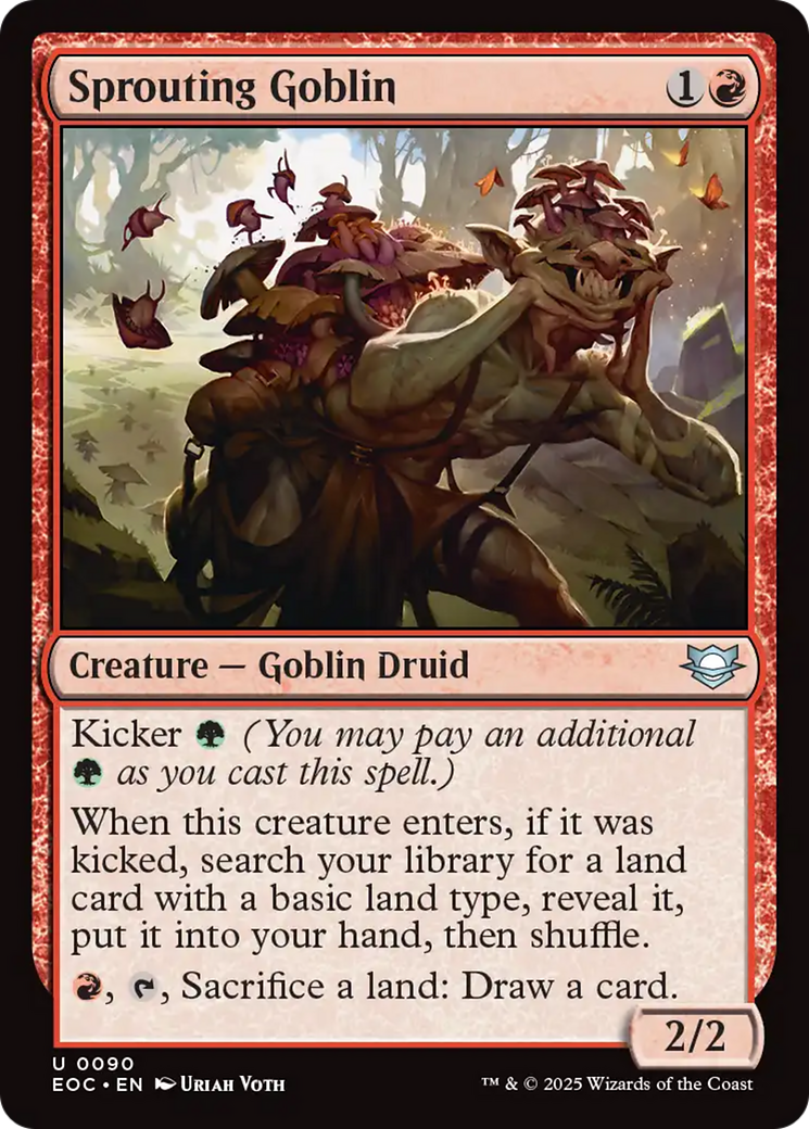 Sprouting Goblin [Edge of Eternities Commander] | Devastation Store