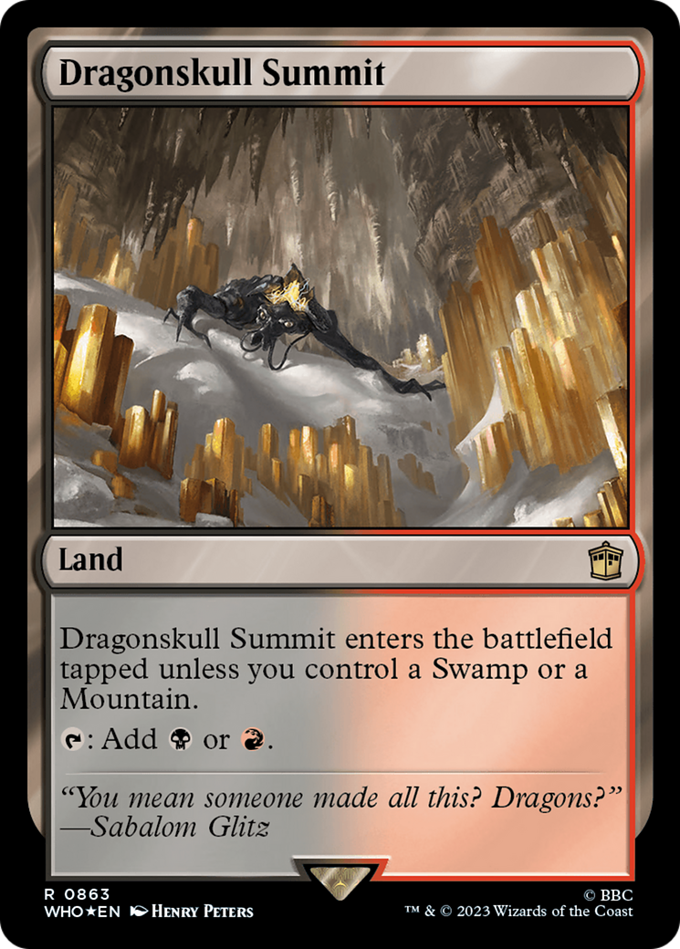 Dragonskull Summit (Surge Foil) [Doctor Who] | Devastation Store