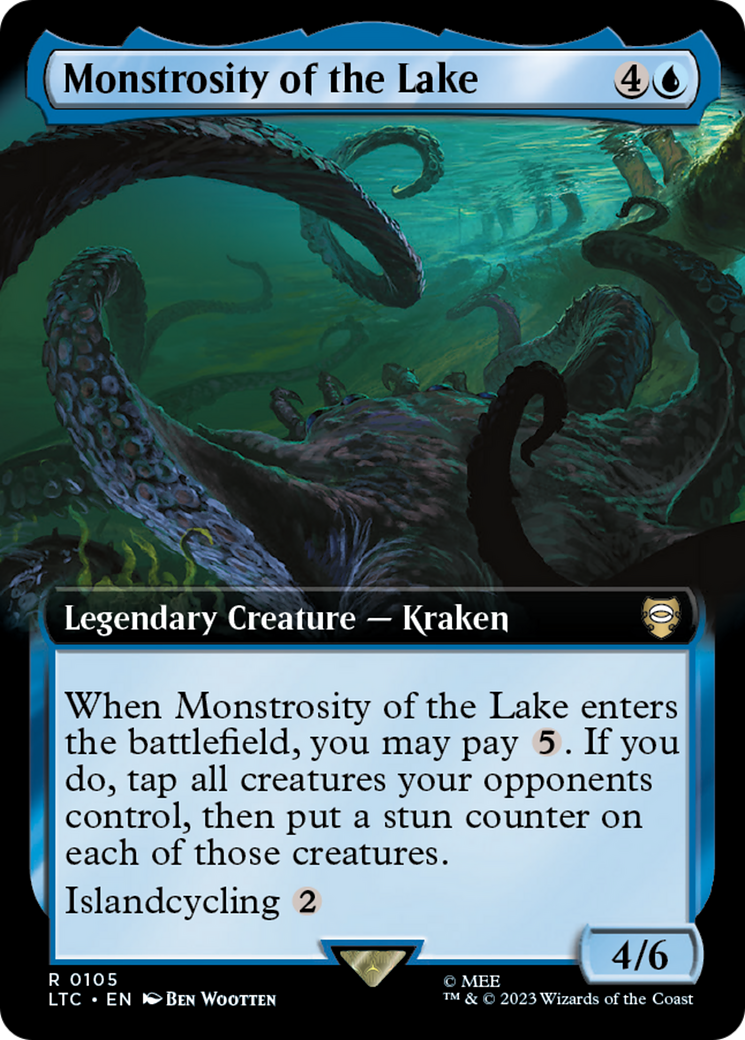 Monstrosity of the Lake (Extended Art) [The Lord of the Rings: Tales of Middle-Earth Commander] | Devastation Store