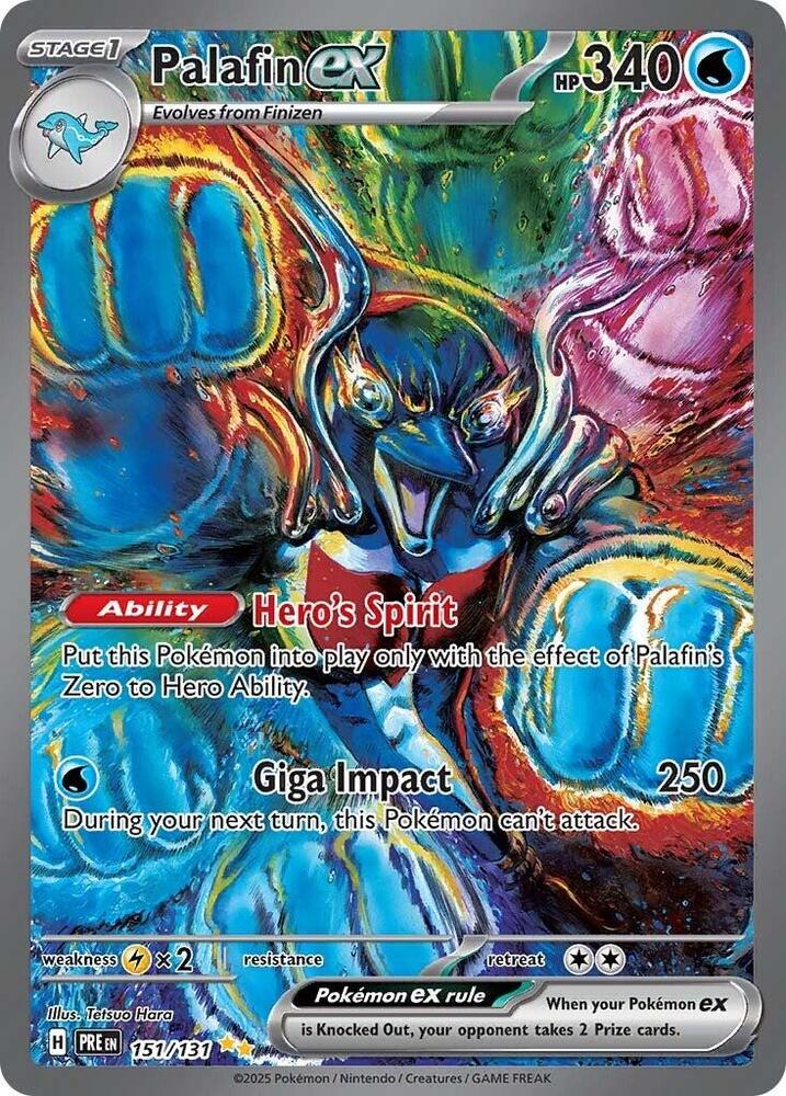 Palafin ex (151/131) [Scarlet & Violet: Prismatic Evolutions] | Devastation Store