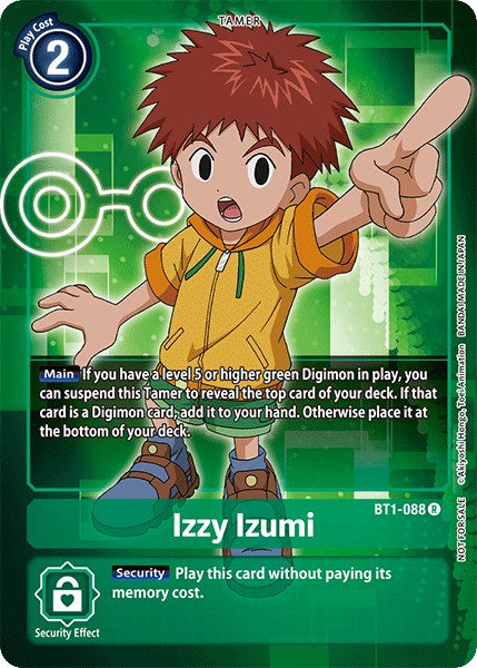 Izzy Izumi [BT1-088] (Official Tournament Pack Vol.3) [Release Special Booster Promos] | Devastation Store