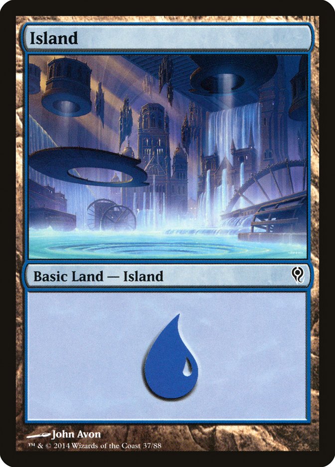 Island (37) [Duel Decks: Jace vs. Vraska] | Devastation Store