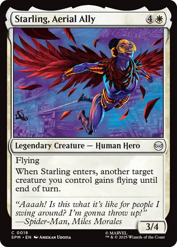 Starling, Aerial Ally [Marvel's Spider-Man] | Devastation Store