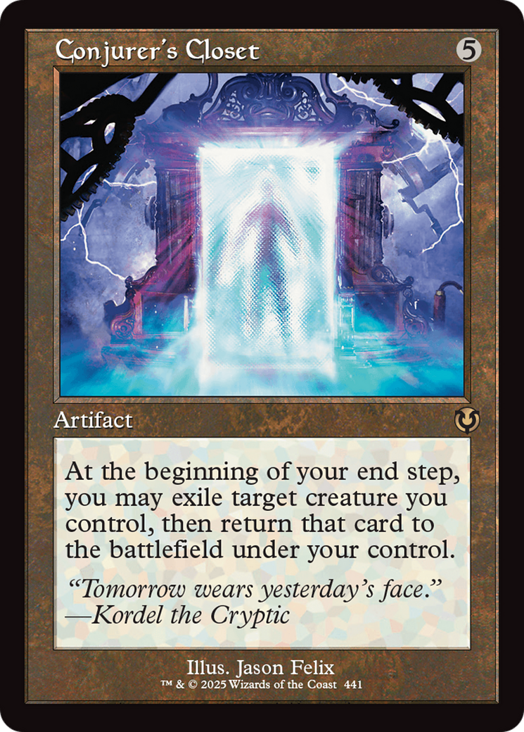 Conjurer's Closet (Retro Frame) [Innistrad Remastered] | Devastation Store