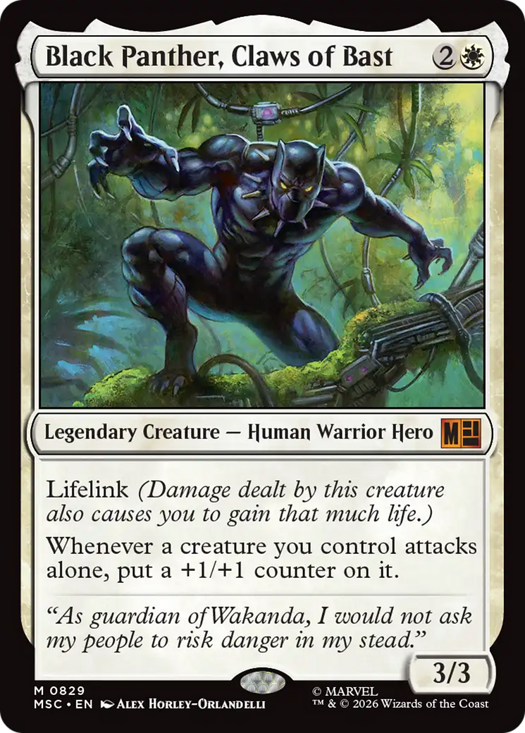 Black Panther, Claws of Bast [Marvel Super Heroes Commander] | Devastation Store