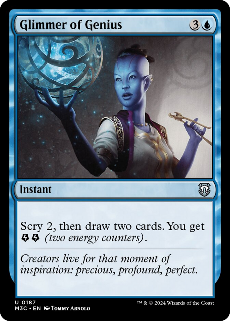 Glimmer of Genius [Modern Horizons 3 Commander] | Devastation Store