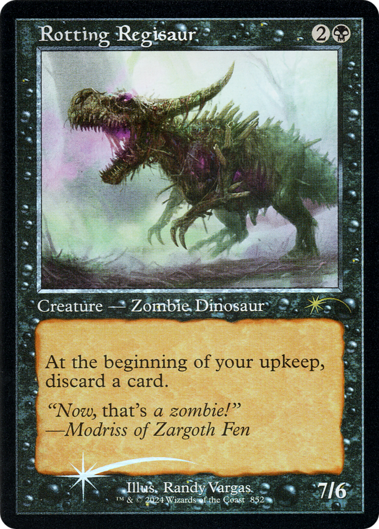 Rotting Regisaur (Retro Frame) [Secret Lair Drop Series] | Devastation Store