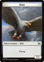 Spider // Bird Double-Sided Token [Tarkir: Dragonstorm Commander Tokens] | Devastation Store