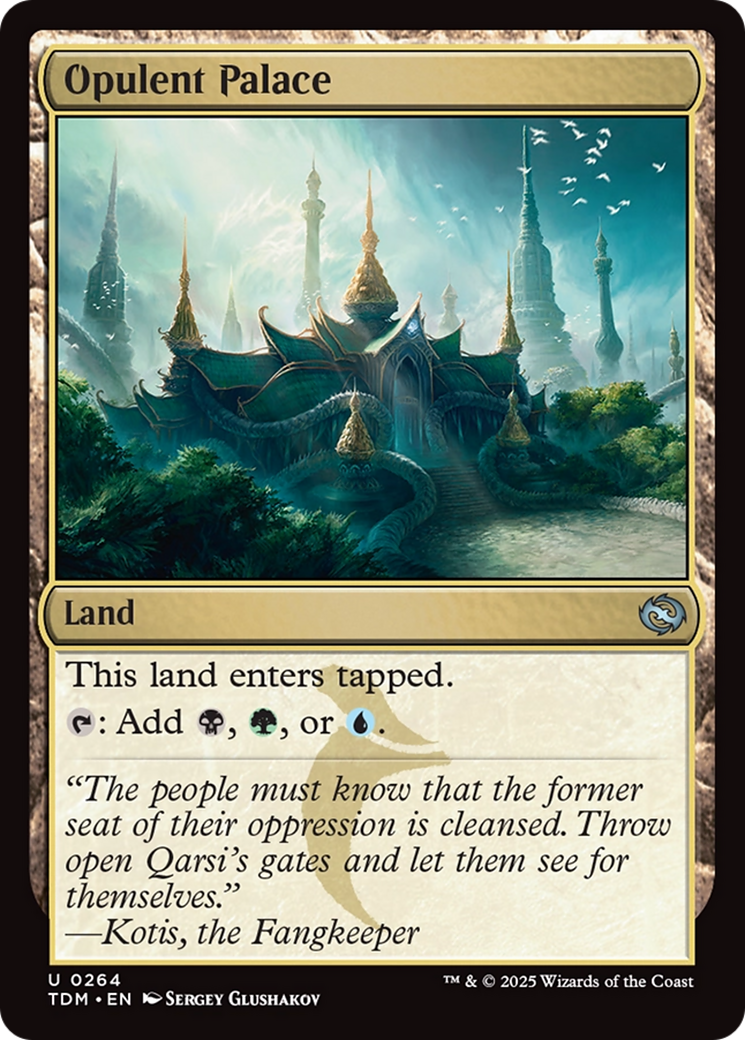Opulent Palace [Tarkir: Dragonstorm] | Devastation Store
