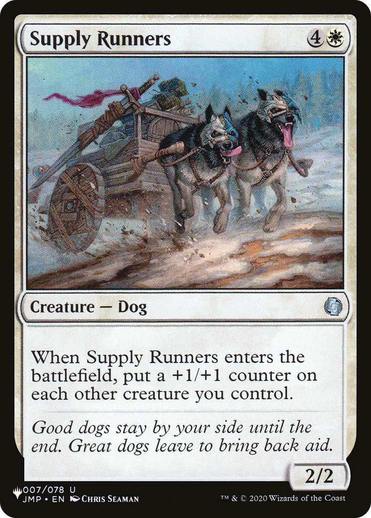 Supply Runners [The List Reprints] | Devastation Store