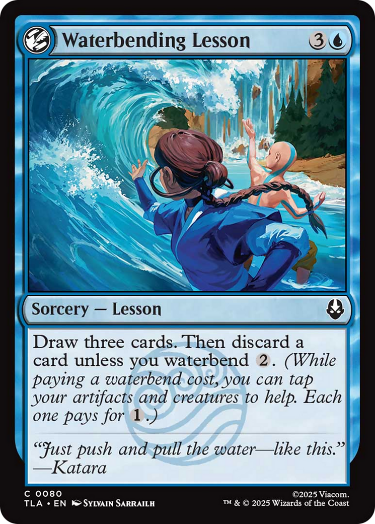 Waterbending Lesson [Avatar: The Last Airbender] | Devastation Store