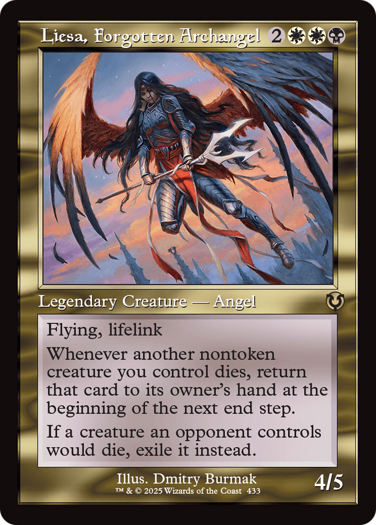Liesa, Forgotten Archangel (Retro Frame) [Innistrad Remastered] | Devastation Store